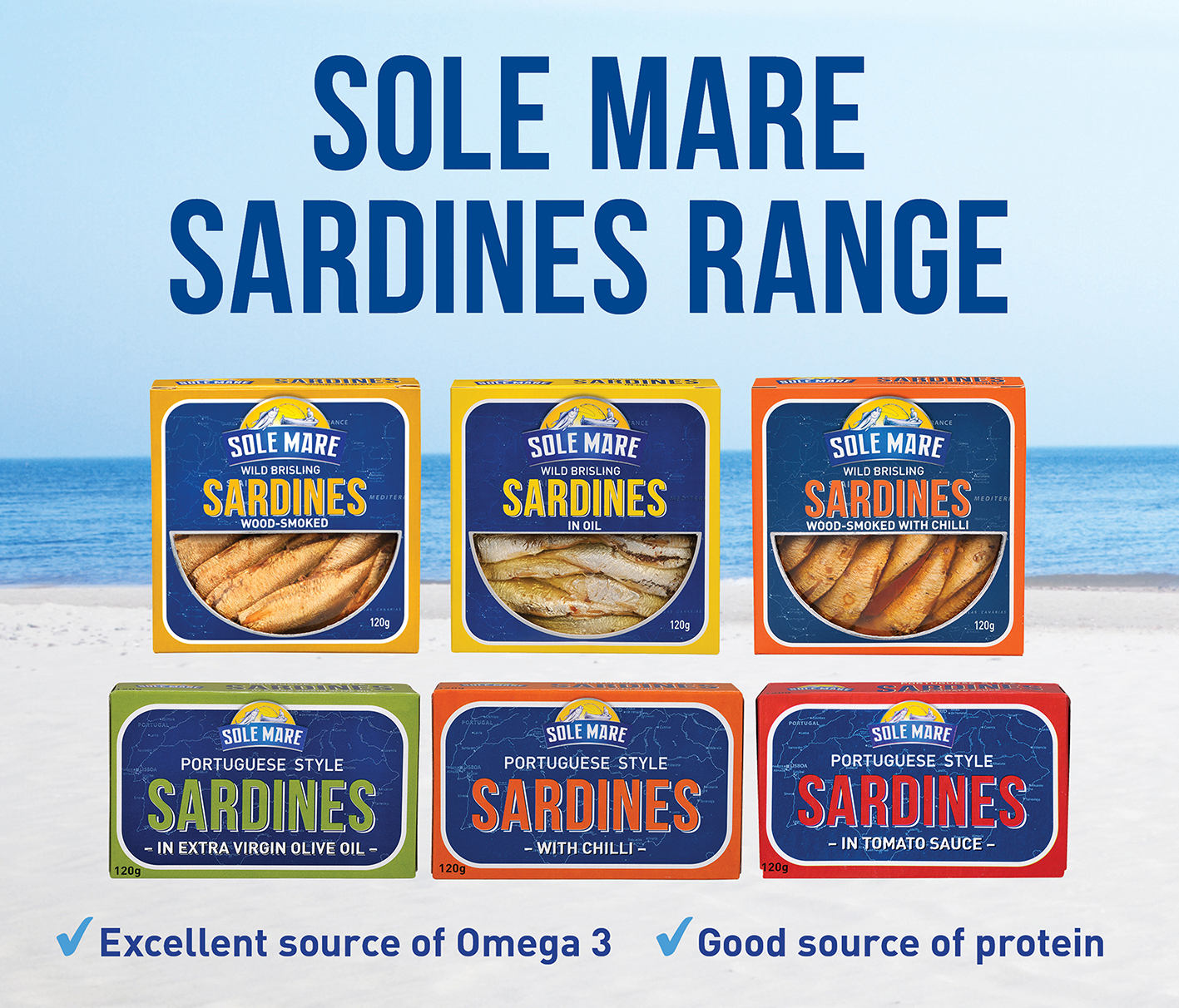 Sole Mare introduces new Sardines range
